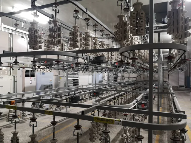 Automatic Shell Drying Conveyor System