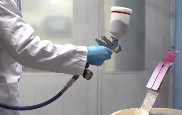 Spray Painting Finish for Casting Parts