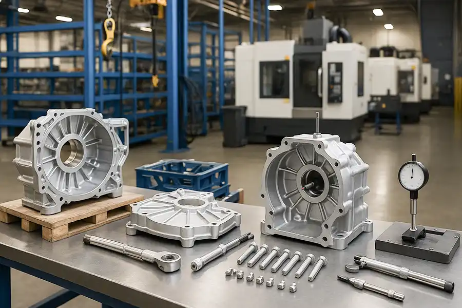 Aluminum Castings for Industrial Transmission and Machinery