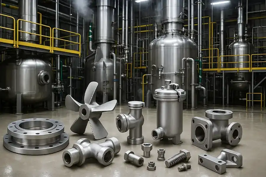 Duplex Stainless Steel Castings for Chemical Industry