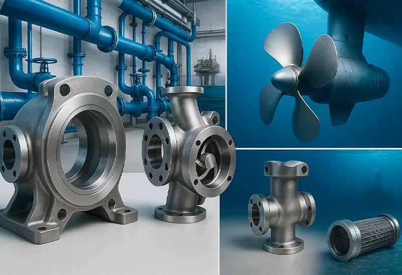 Duplex Stainless Steel Castings for Marine