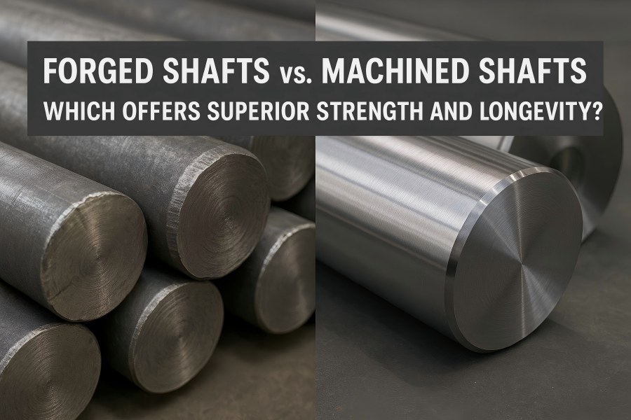 Forged Shafts vs. Machined Shafts