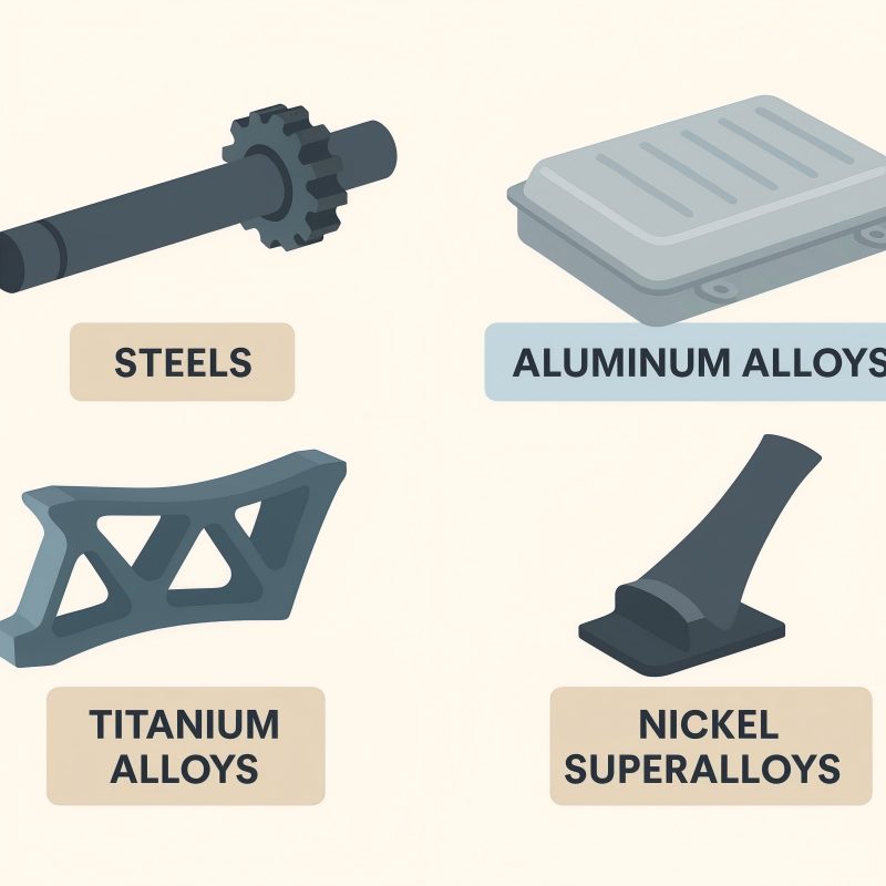Common Materials Used in Hot Forging