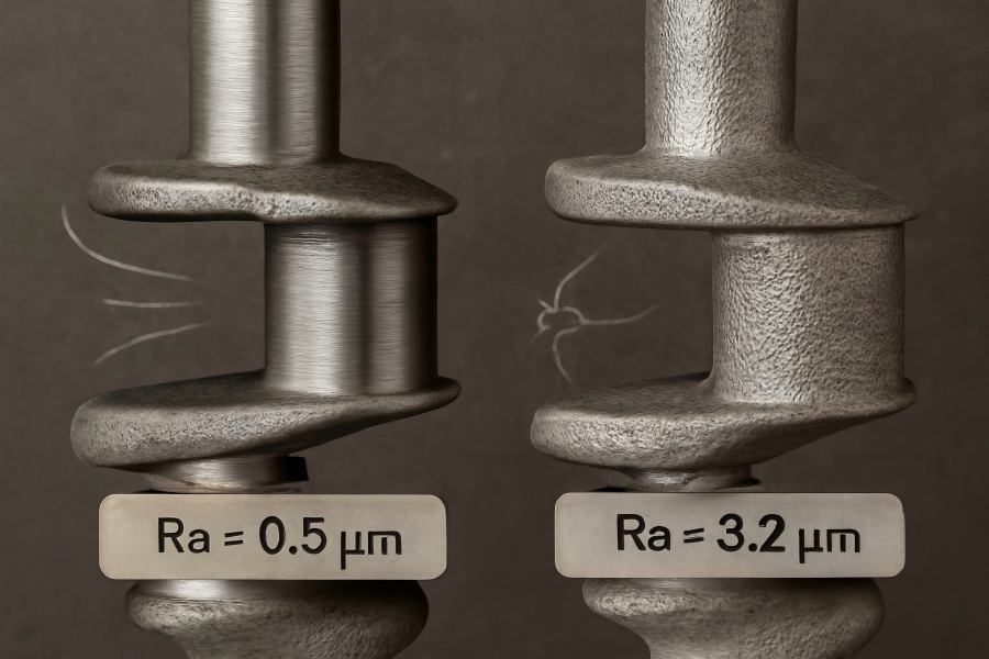 Surface Roughness for Forged and Cast Metal Parts