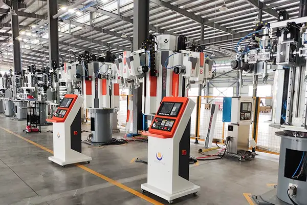 9-axles CNC Shell-making Robot Arm Workshop