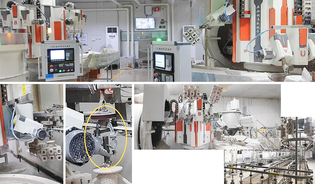 Shell Making Automation Line No. 03 – Investment Casting