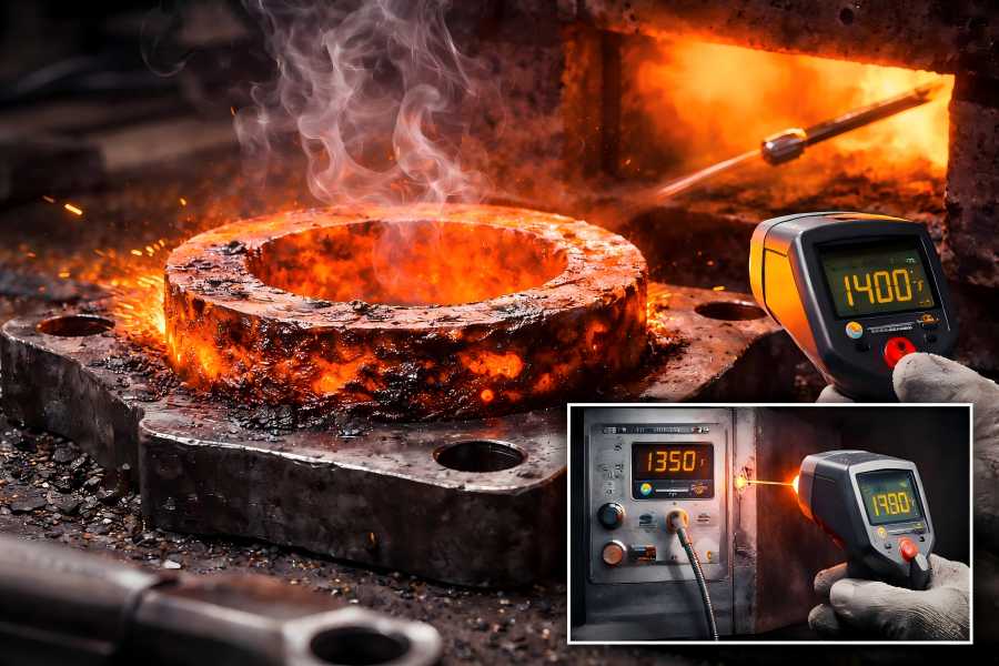 Open-Die Forging Overheating