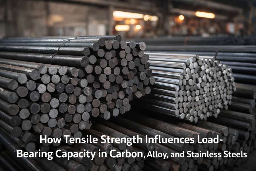 Carbon, Alloy, and Stainless Steels Tensile Strength