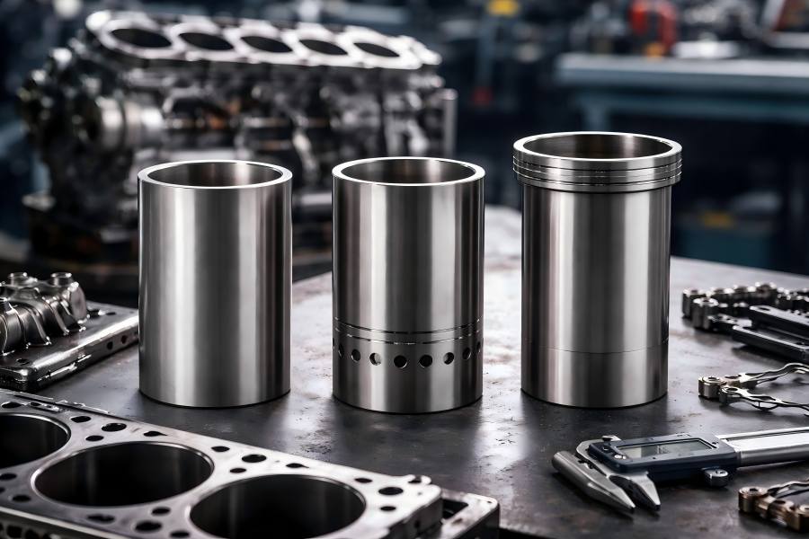 Dry vs. Wet vs. Flanged Cylinder Sleeves