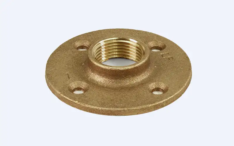 Brass Threaded Flange