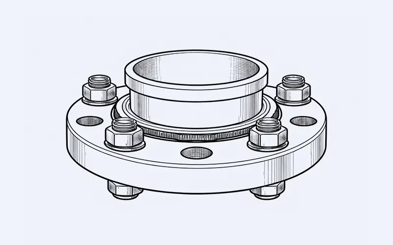 Flat Face (FF) Swivel Flange