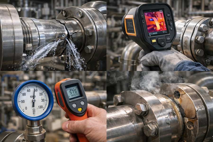 Ignoring Pressure and Temperature Ratings of Threaded Flange