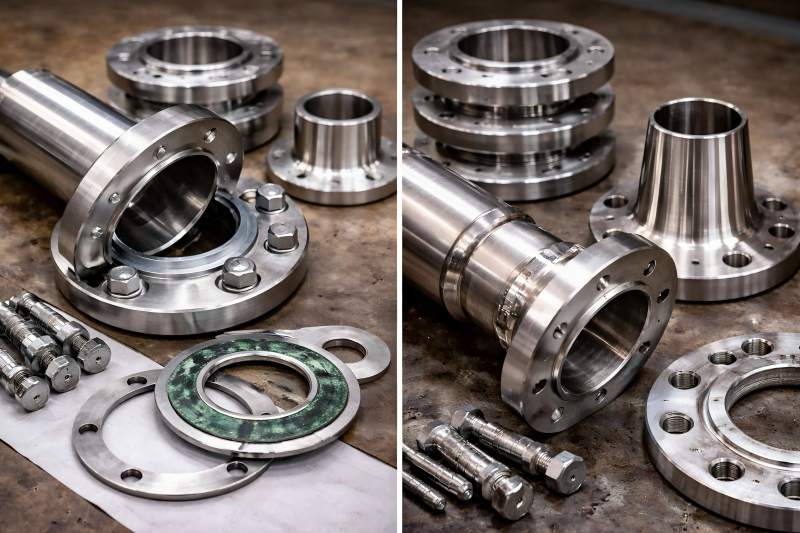 Lap Joint Flanges vs. Weld Neck Flanges