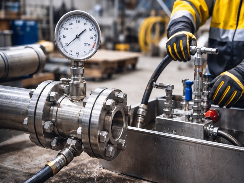 Pressure Testing Socket Weld Flanges