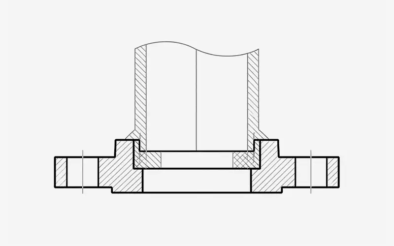 Raised Face (RF) Socket Weld Flange