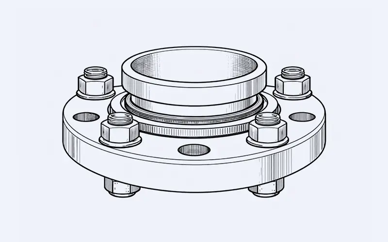 Raised Face (RF) Swivel Flange