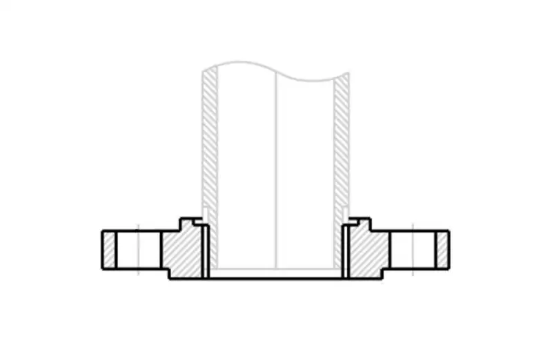 Raised Face Threaded Flange