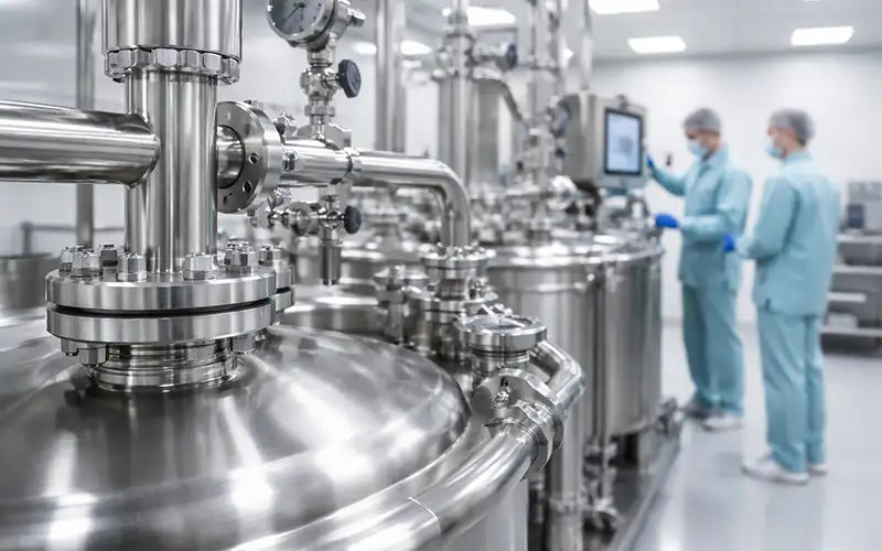 Threaded Flanges for Pharmaceutical Equipment