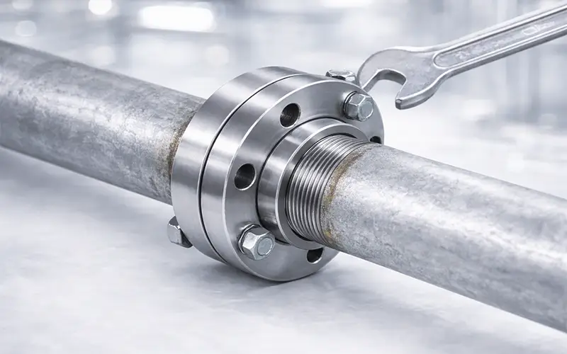 Threaded Swivel Flange