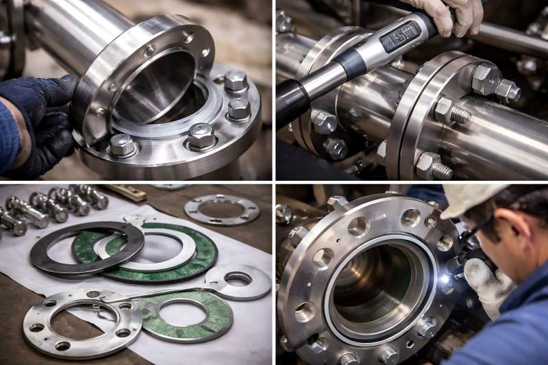 Using the Wrong Material for the Flange or Stub End