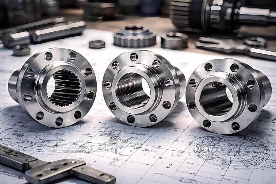 Splined Hub vs Threaded Hub vs Keyed Hub