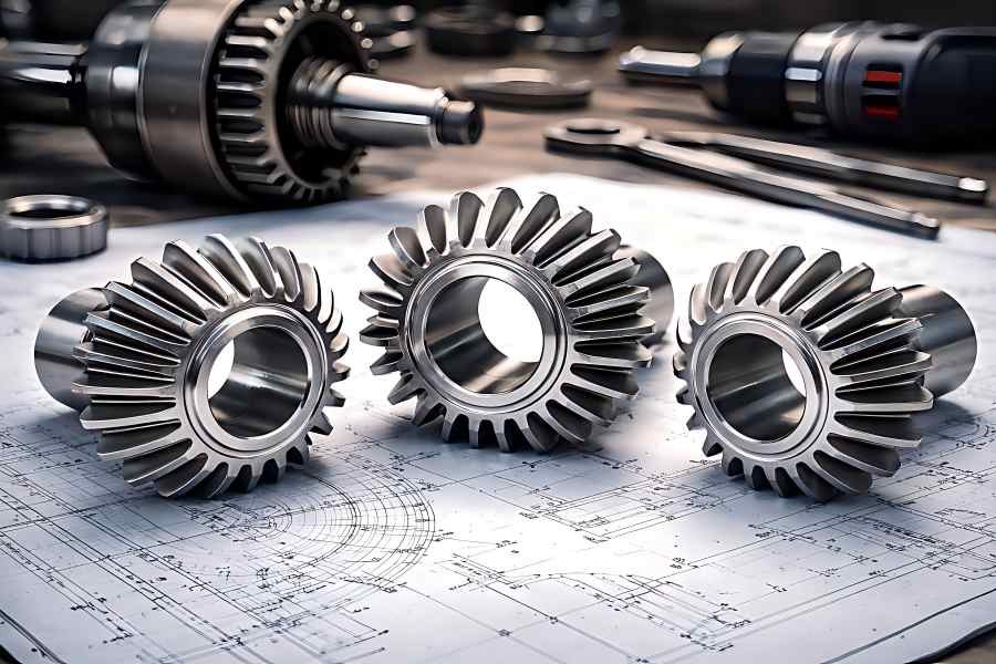 Straight-Tooth Bevel Gear