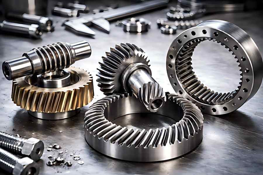 Worm Gear, Hypoid Gear, and Internal Gear