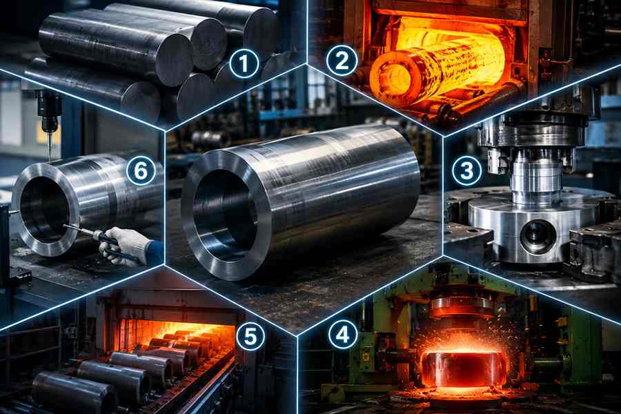 6 Ways to Improve Roundness and Wall Stability in Forged Cylinder Sleeves