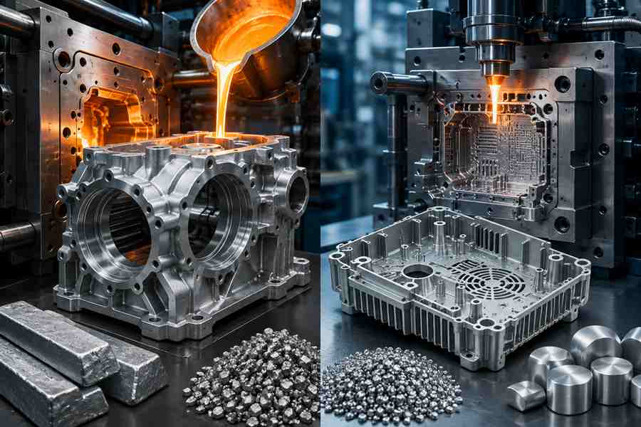 A380 Aluminum vs ADC12 Aluminum