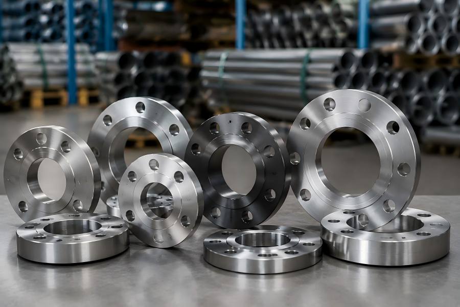 Common Stainless Steel Flange Materials