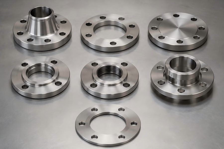 Common Stainless Steel Flange Types