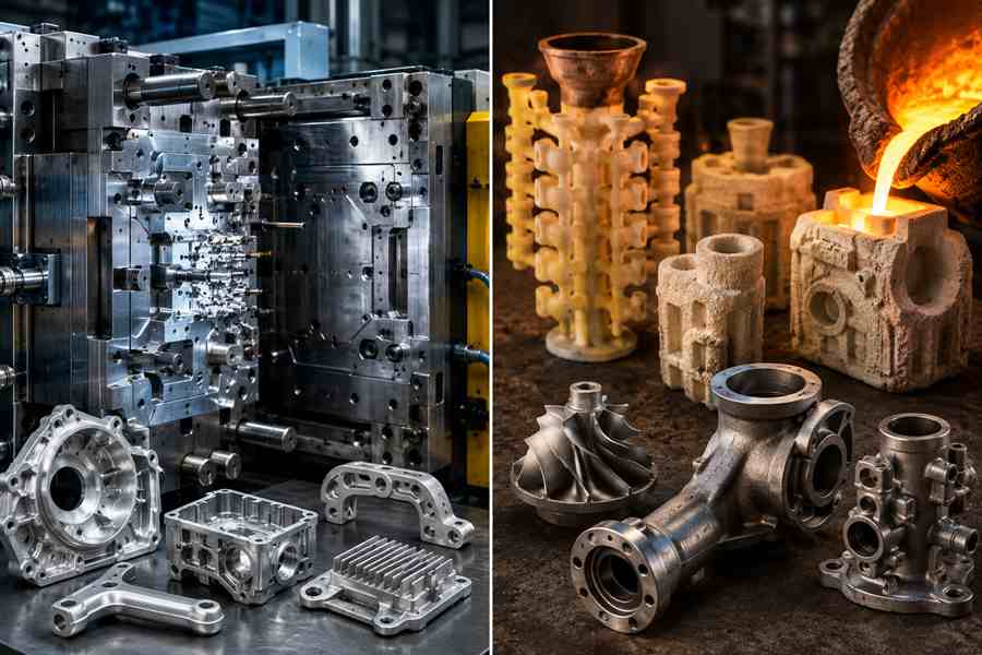 Die Casting Mold vs Investment Casting Mold