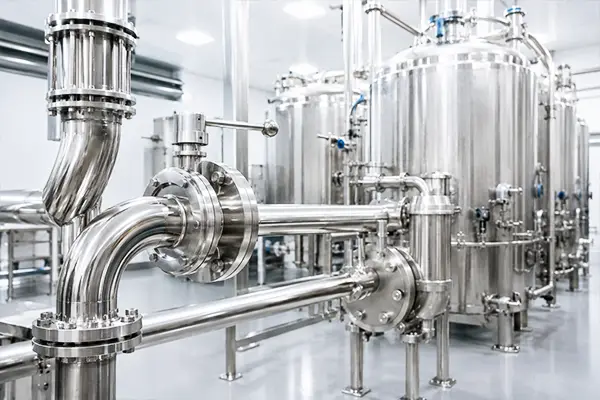 Forged flanges for Food & Pharmaceutical