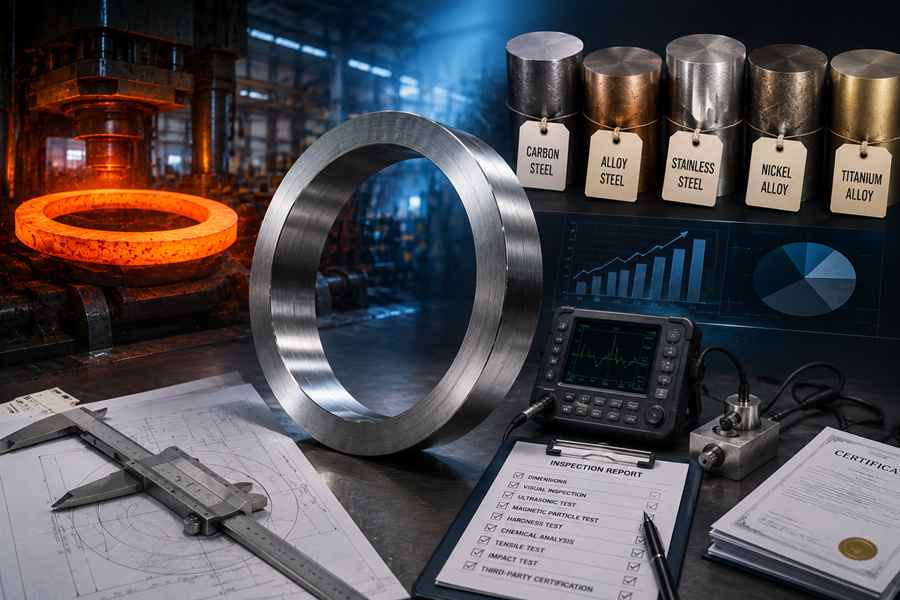 How Alloy Grade Changes Rolled Ring Price