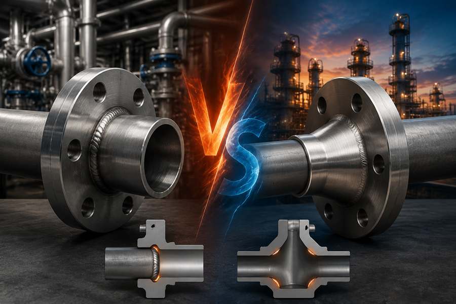 Socket Weld Flange vs Weld Neck Flange