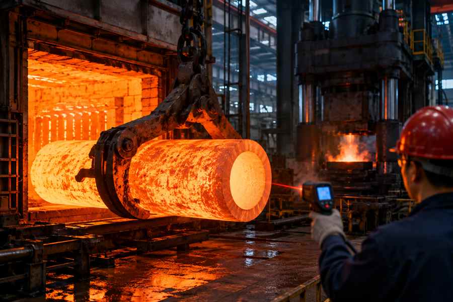 Stabilize Forging Temperature