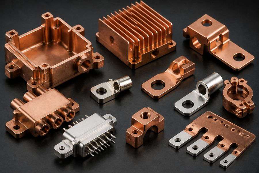 Surface Treatment for Copper Die Cast Parts