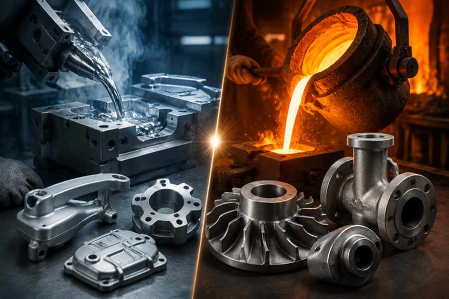 Zinc Die Casting vs Stainless Steel Casting