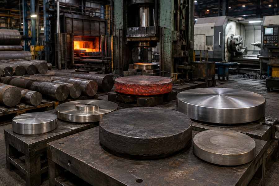 Forged Disc Cost Material Grade Diameter and Thickness Considerations