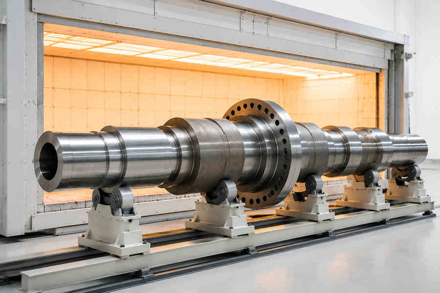 Heating Uniformity Becomes Harder on Large Forged Shafts
