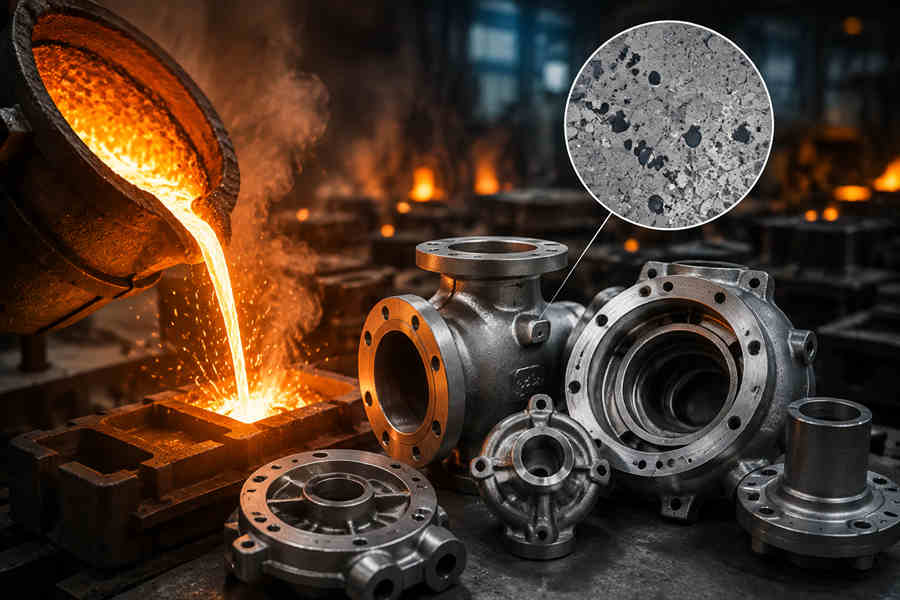 Metal Cleanliness in Steel Casting and How Does It Affect Component Performance