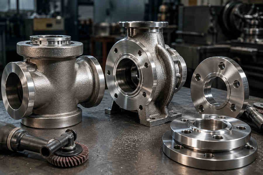Surface Finishing Affects Different Stainless Steel Cast Components