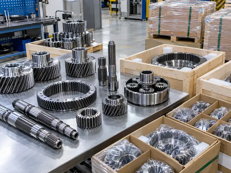 Finished Precision Gear Components Packaging