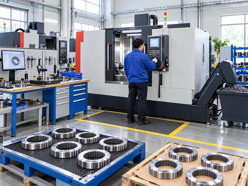 Precision Gear CNC Machining