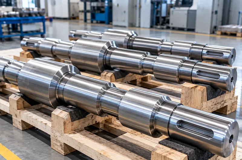 Railway Main Shaft Final Products