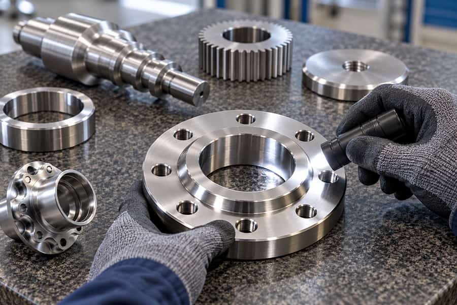 Forged Flange Visual Surface Check Forged Flange Visual Surface Check