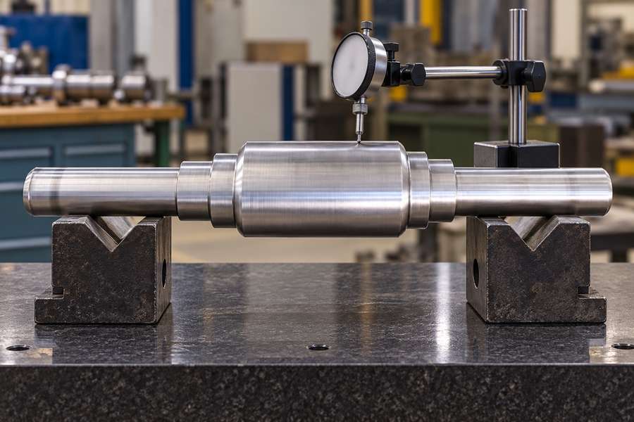 Forged Stepped Shaft Inspection Forged Stepped Shaft Inspection
