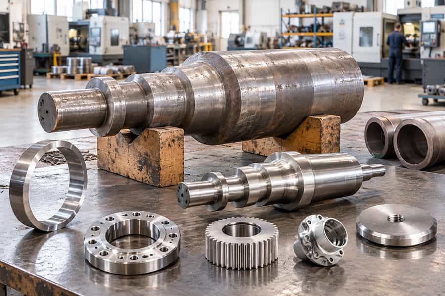 Open Die Stepped Shaft Blank