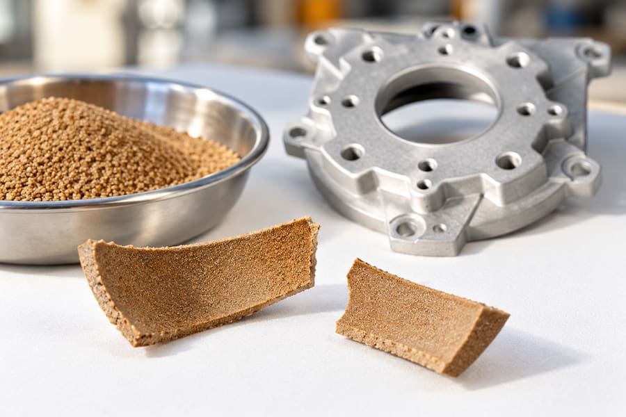 Resin Sand Shell Samples Resin Sand Shell Samples