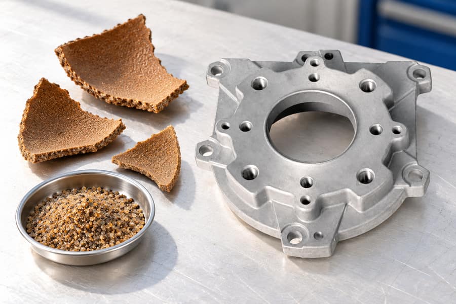Shell Mold Casting Components